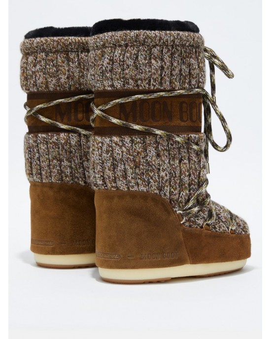 ΜΠΟΤΑ ΧΙΟΝΙΟΥ ICON BROWN WOOL BOOTS ΚΑΦΕ ΜΠΟΤΑ ΧΙΟΝΙΟΥ ICON BROWN WOOL BOOTS ΚΑΦΕ