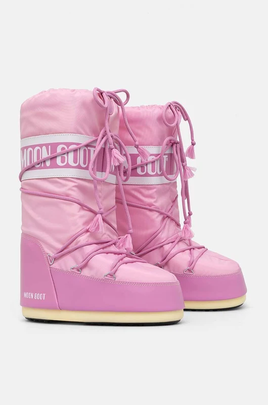 Moon Boot Μπότες χιονιού MB ICON NYLON ροζ 35/38 39/41 - Image 2