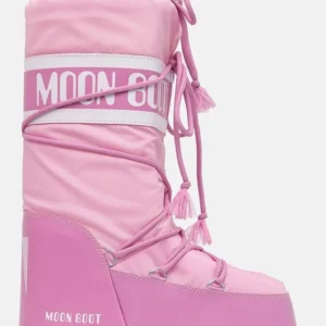 Moon Boot Μπότες χιονιού MB ICON NYLON ροζ 35/38 39/41